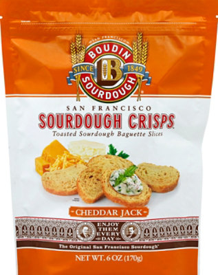 Boudin Garlic & Asiago Sourdough Crisps - 6 Oz - Image 2