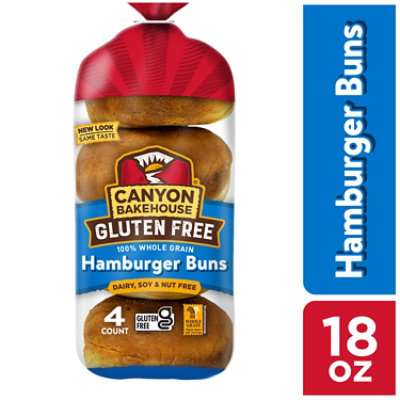 Canyon Bakehouse Hamburger Buns - 12 Oz