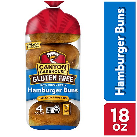 Canyon Bakehouse Hamburger Buns - 12 Oz