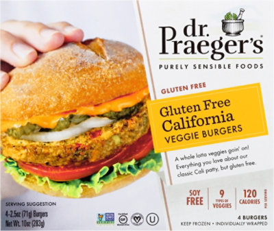 Dr. Praegers Veggie Burgers California 4 Count - 11 Oz - Image 2