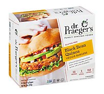 Dr. Praegers Veggie Burgers Black Bean Quinoa - 4-2.5 Oz