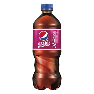 Pepsi Soda Wild Cherry Real Sugar - 20 Fl. Oz.