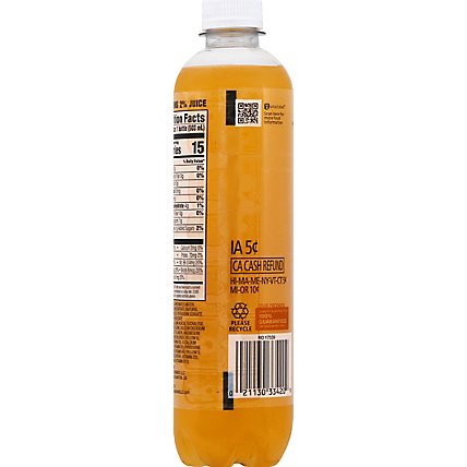 Signature SELECT Water Sparkling Ice Orange Mango - 17 Fl. Oz. - Image 3