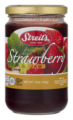 Streits Preserves Strawberry - 12 Oz