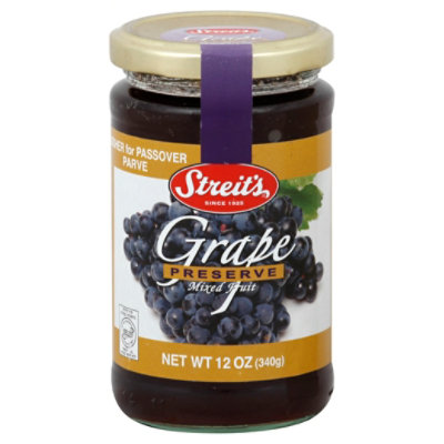 Streits Preserves Grape - 12 Oz - Image 1