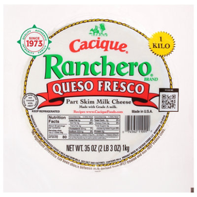 Cacique Queso Fresco Ranchero Cheese - 35.3 Oz - Image 2