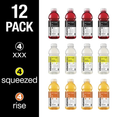 vitaminwater Zero Water Beverage Nutrient Enhanced Variety Pack - 12-20 Fl. Oz. - Image 5