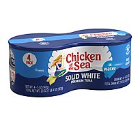 Chicken of the Sea Tuna Albacore Solid White in Water - 4-5 Oz