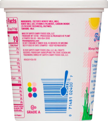 Friendship All Natural 1% Milkfat Small Curd Cottage Cheese - 16 Oz - Image 5