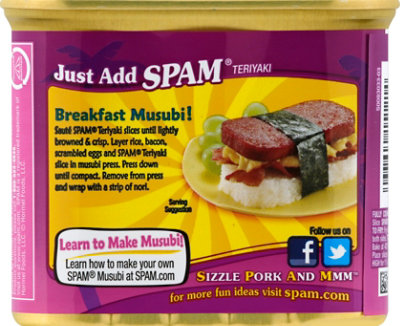 SPAM Teriyaki - 12 Oz - Image 3