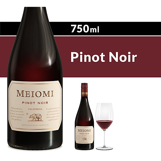 Meiomi California Pinot Noir Red Wine - 750 Ml