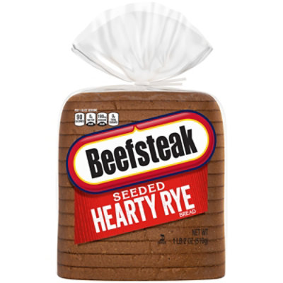 Beefsteak Hearty Rye Seeded Bread - 18 Oz - Image 1