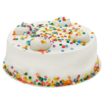 Bakery Cake Party Dots Petite White - Each
