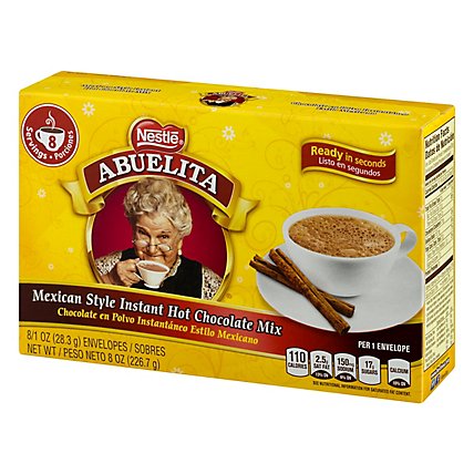 Nestle Abuelita Hot Chocolate Drink Mix Instant Mexican Style Envelopes - 8-1 Oz - Image 3