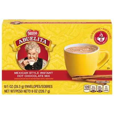 Nestle Abuelita Hot Chocolate Drink Mix Instant Mexican Style Envelopes - 8-1 Oz - Image 3