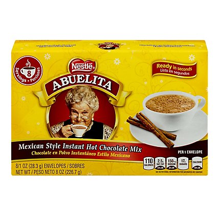 Nestle Abuelita Hot Chocolate Drink Mix Instant Mexican Style Envelopes - 8-1 Oz - Image 5