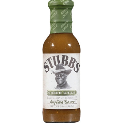 Stubb's Green Chile Anytime Sauce - 12 Oz - Image 1