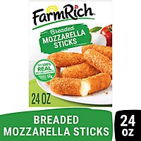 Farm Rich Snacks Mozzarella Sticks Breaded - 24 Oz - Image 1