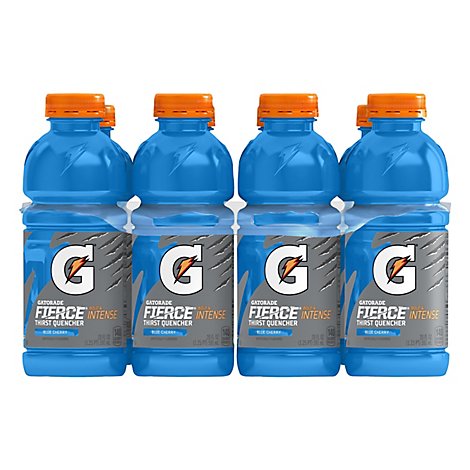 Gatorade G Series Thirst Quencher Fierce Blue Cherry - 8-20 Fl. Oz.