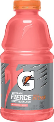 Gatorade G Series Thirst Quencher Perform Fierce Fruit Punch + Berry - 32 Fl. Oz. - Image 2