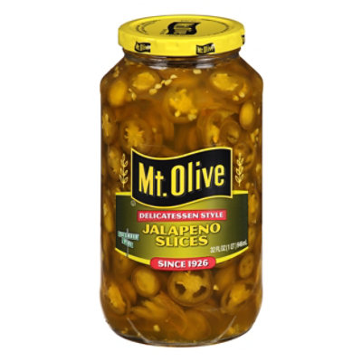 Mt. Olive Delicatessen Style Slices Jalapeno - 32 Fl. Oz. - Image 2