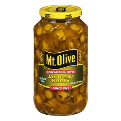 Mt. Olive Delicatessen Style Slices Jalapeno - 32 Fl. Oz. - Image 3