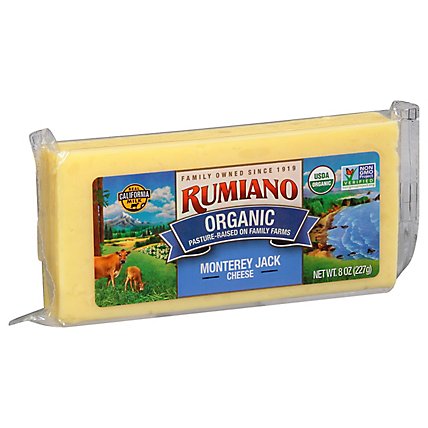 Rumiano Monterey Jack Bar - 8 Oz - Image 1
