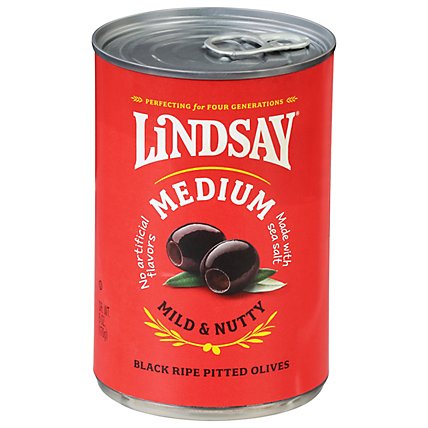 Lindsay Olives Pitted California Ripe Medium - 6 Oz - Image 2
