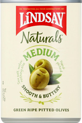 Lindsay Naturals Olives Green Pitted California Ripe Medium - 6 Oz - Image 2