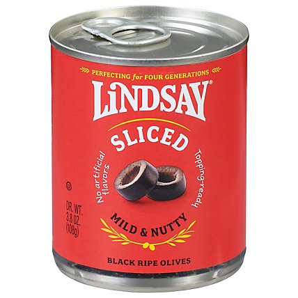 Lindsay Olives Sliced California - 3.8 Oz - Image 1