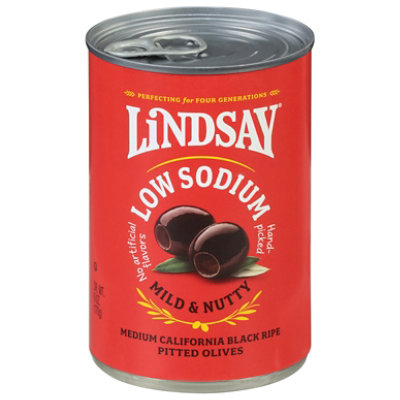 Lindsay Olives Pitted California Ripe Low Sodium Medium - 6 Oz - Image 3