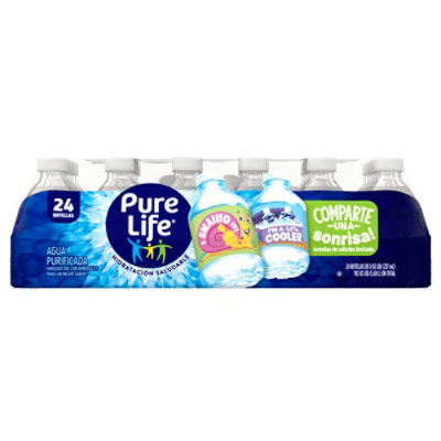 Pure Life Purified Water No Flavor - 24-8 Fl. Oz. - Image 6