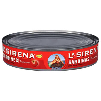 La Sirena Sardines In Tomato Sauce Can - 15 Oz