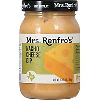 Mrs. Renfros Gourmet Sauce Medium Nacho Cheese Jar - 16 Oz - Image 2
