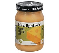 Mrs. Renfros Gourmet Sauce Medium Nacho Cheese Jar - 16 Oz