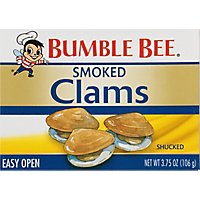 Bumble Bee Clams Premium Select Fancy Smoked - 3.75 Oz - Image 2