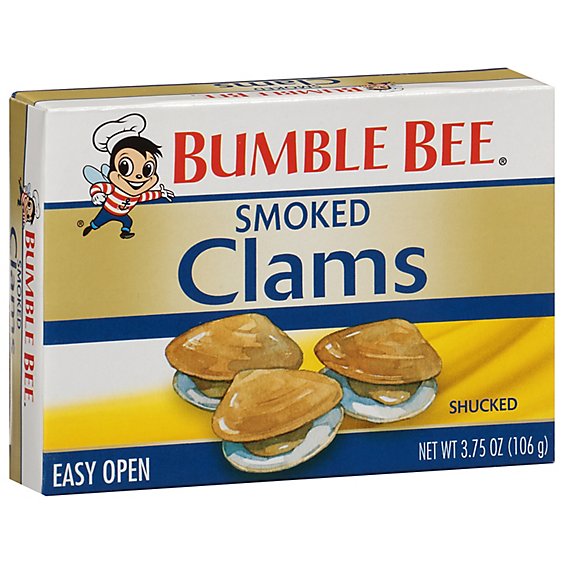 Bumble Bee Clams Premium Select Fancy Smoked - 3.75 Oz