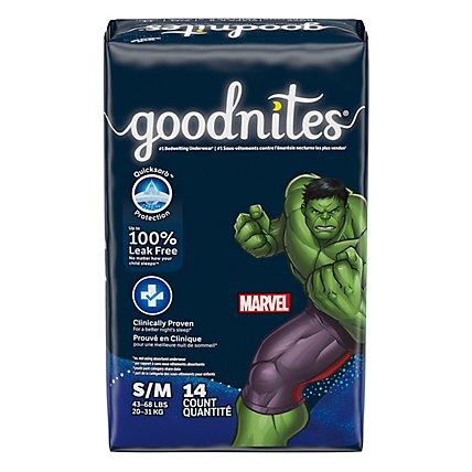 Goodnites Nighttime Bedwetting Underwear for Boys - 14 Count - Image 9