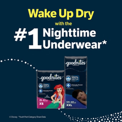 Goodnites Nighttime Bedwetting Underwear for Boys - 14 Count - Image 6