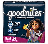 Goodnites Nighttime Bedwetting Underwear for Girls - 14 Count