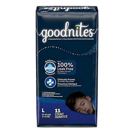 Goodnites Nighttime Bedwetting Underwear for Boys - 11 Count - Image 8