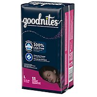 Goodnites Nighttime Bedwetting Underwear for Girls - 11 Count - Image 9