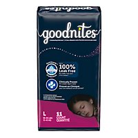 Goodnites Nighttime Bedwetting Underwear for Girls - 11 Count - Image 8