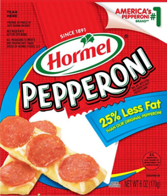 Hormel Pepperoni Less Fat Pillow Pack - 7 Oz - Image 2