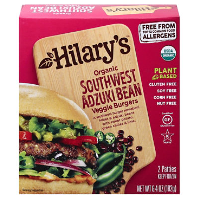 Hilarys Eat Well Adzuki Bean Burger - 6.4 Oz - Image 3