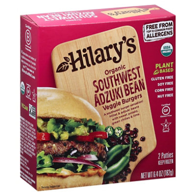 Hilarys Eat Well Adzuki Bean Burger - 6.4 Oz