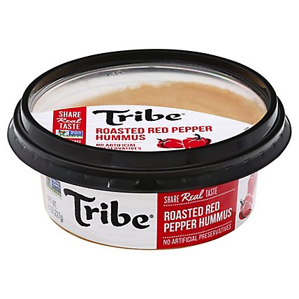Tribe Hummus Sweet Roasted Red Pepper - 8 Oz - Image 3