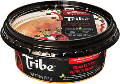 Tribe Hummus Sweet Roasted Red Pepper - 8 Oz - Image 2