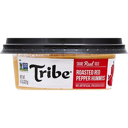 Tribe Hummus Sweet Roasted Red Pepper - 8 Oz - Image 2