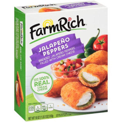 Farm Rich Snacks Jalapeno Peppers Breaded With Cream Cheese - 18 Oz - Image 5